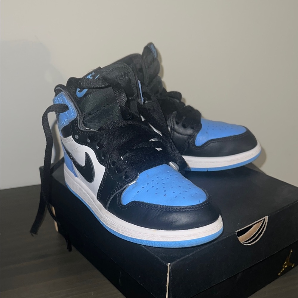 Nike Air Jordan High Tops - Black and Blue